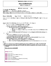 Đề cương môn công nghệ web- Trường Đại học bách khoa - Đại học đà nẵng.