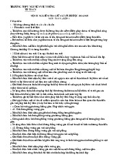 Đề cương giữa kì 2 Toán 11 năm 2024 – 2025 trường THPT Nguyễn Việt Hồng – Cần Thơ