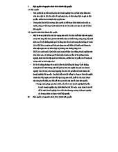 Độc quyền và Nguyên nhân Hình thành Độc quyền - Tài liệu học tập 02