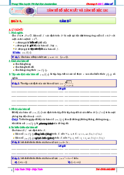 Bài tập hàm số bậc nhất và hàm số bậc hai – Diệp Tuân
