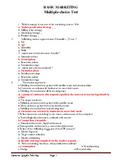 Đề cương môn Tiếng anh  - trường đại học kinh tế- tài chính thành phố Hồ chí minh