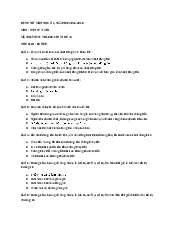 Đề thi hết môn học kỳ 1 môn Kinh tế vi mô | Trường Đại học Kinh tế, Đại học Quốc gia Hà Nội