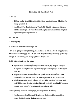 Phân tích tác phẩm Vợ chồng A phủ của Tô Hoài hay chọn lọc | Văn mẫu lớp 12