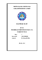 Tìm hiểu quy trình thanh toán của ví điện tử VNPAY | Bài thảo luận thương mại điện tử
