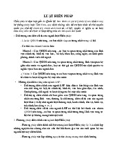 Đề cương môn Luật hiến pháp - Trường Đại học lao động -  xã hội