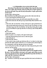 CÁC TÌNH HUỐNG CỦA LUẬT ĐẦU TƯ NĂM 2020 môn Luật kế toán | Trường Đại Học Nha Trang