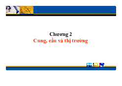 Chương II Cung cầu và thị trường - Kinh tế chính trị Mác - Lênin | Trường Đại học Mở Thành phố Hồ Chí Minh