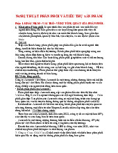 Tổng hợp Nghệ thuật Phân phối và Tiêu thụ Sản phẩm  môn Marketing căn bản | Trường đại học Mở Hà Nội