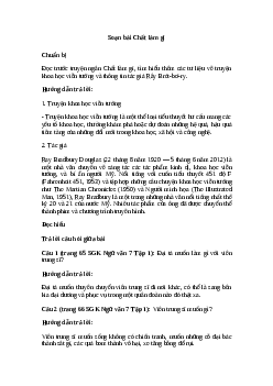 Soạn bài Chất làm gỉ | Ngữ văn 7 sách Cánh diều