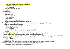 Ghi chú về Nghĩa vụ và Hợp đồng trong Luật Dân sự | Môn Luật dân sự Việt Nam - Trường Đại học Luật Hà Nội