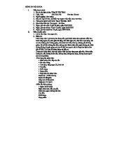 BỆNH ÁN NỘI KHOA TM - Đau ngực cấp và Chẩn đoán sơ bộ