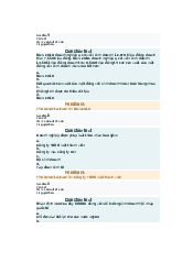 Tổng hợp câu hỏi trắc nghiệm- Quản trị kinh doanh| Đại học Kinh Tế Quốc Dân