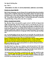 TÌNH HUỐNG VỀ CÔNG TY CỔ PHẦN KINH ĐÔ ( KINH DO CASE STUDY) - Môn Quản trị Học - Đại Học Kinh Tế - Đại học Đà Nẵng