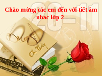 Giáo án điện tử Âm nhạc 1 Chân trời sáng tạo : Ôn tập