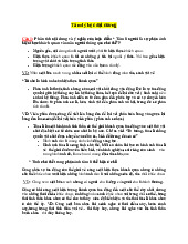 Tiểu luận môn Tâm lý học đại cương - Trường Đại học lao động -  xã hội