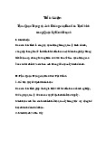Tầm Quan Trọng và Ảnh Hưởng của Báo Cáo Tài Chính trong Quản Lý Kinh Doanh | Tiểu luận môn kinh tế học Trường đại học sư phạm kỹ thuật TP. Hồ Chí Minh