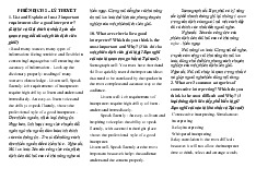 Lý thuyết Phiên Dịch 2: Yêu Cầu, Thách Thức và Phân Loại môn Phiên dịch | Trường Đại Học Thái Nguyên