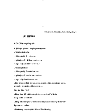 Tất cả công thức Tiếng Anh - Tiếng Anh B1 | Trường Đại học Kinh tế, Đại học Quốc gia Hà Nội