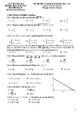 Bộ đề thi thử Toán vào lớp 10 năm 2025 – 2026 trường THCS Vũng Tàu – BR VT có đáp án