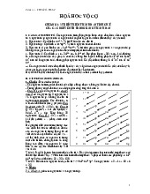 Chương 1: Sự biến thiên tuần hoàn tính chất của các nguyên tố trong bảng tuần hoàn | Bài giảng môn Hóa vôn cơ | Đại học Bách khoa hà nội