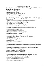 Đề cương môn Kinh tế chính trị Mac Lênin  - trường đại học kinh tế Quốc dân.