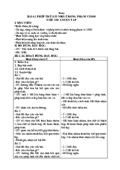 Giáo án Toán 2 sách Kết nối tri thức với cuộc sống (Cả năm) | Tuần 31