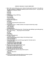 Câu hỏi trắc nghiệm Quản trị học Chương 1 | Trường Đại học Lao động - Xã hội