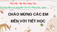 Giáo án điện tử Toán 3 Chương 1 Cánh diều: Gam