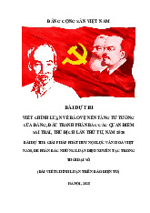 Bài Dự Thi Chính Luận Về Bảo Vệ Nền Tảng Tư Tưởng Đảng 2025 | Pháp luật đại cương | Học viện Báo chí và Tuyên truyền