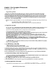 Chapter 1: Key Concepts in Economics | Microeconomics | Trường Đại học Quốc tế, Đại học Quốc gia Thành phố Hồ Chí Minh