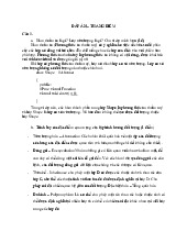 Đáp án thi học kì 2 năm 2017-2018 | Cấu trúc dữ liệu và giải thuật