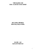 Đề cương môn Pháp luật đại cương | Trường đại học Mở Hà Nội