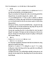 Đề cương môn Đại cương văn hóa - Trường Đại học lao động -  xã hội
