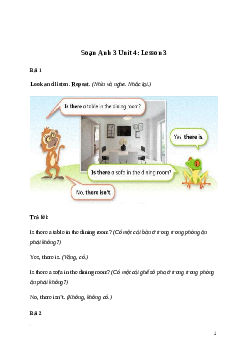 Tiếng Anh lớp 3 Unit 4: Lesson 3 trang 66 Explore Our World