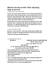 Mẫu đơn đề xuất mới nhất: TOP 5 mẫu thông dụng và cách viết