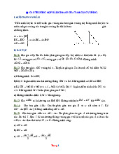 Bài Tập Hình Học 7 Các Trường Hợp Bằng Nhau Của Tam Giác Vuông Có Lời Giải