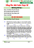 Tổng Hợp Ôn Bài Toán Thực Tế - Toán Kinh Tế | Trường Đại học Tôn Đức Thắng