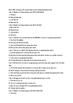 Giải sách giáo khoa môn Trắc nghiệm Khoa học tự nhiên lớp 6 - Bài 2 | Sách Cánh Diều