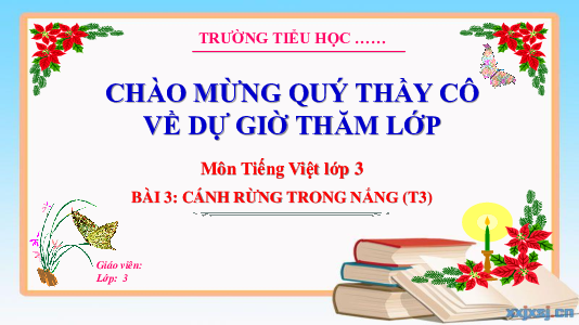 Bài 3: Cánh rừng trong nắng (Tiết 3) | Bài giảng PowerPoint Tiếng Việt 3 | Kết nối tri thức