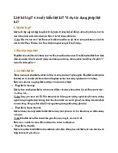 Liệt kê là gì? Có mấy kiểu liệt kê? Ví dụ tác dụng phép liệt kê - Ngữ văn 7