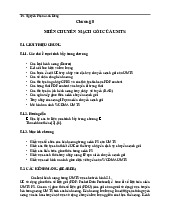 Tóm tắt Chương 5: Miền chuyển mạch gói của UMTS môn Thông tin di động | Học viện Công Nghệ Bưu Chính Viễn Thông