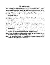 Câu Hỏi Ngắn Gọn: Nuôi Cấy Mô Thực Vật - Các Khía Cạnh Quan Trọng | Môn Bảo vệ thực vật - Đại học Cần Thơ