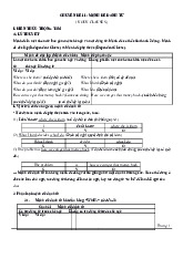 Chuyên đề 11 Mệnh đề danh từ môn Tiếng Anh  | Học viện Nông nghiệp Việt Nam