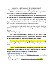 Tổng Hợp Kiến Thức Môn Kế toán thuế - Học viện Ngân hàng