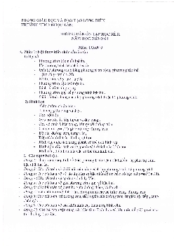 Ôn tập cuối học kì 2 Toán 9 năm 2023 – 2024 trường THCS Ngọc Lâm – Hà Nội