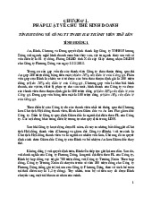 Tình Huống Về Công Ty TNHH 2 Thành Viên