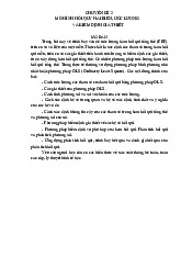 Chuyên đề 2 Mô hình hồi quy hai biến: Ước lượng & Kiểm định giả thuyết môn Kinh tế vi mô 1 | Học viện Tài chính