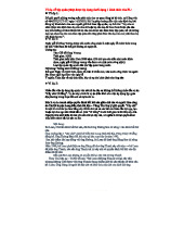 Ví dụ về áp dụng tập quán pháp trong thực tiễn PL: Đề thi PL 101