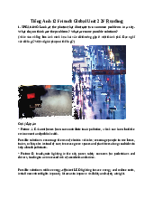 Giải SGK Tiếng Anh 12 Friends Global Unit 2 2F Reading