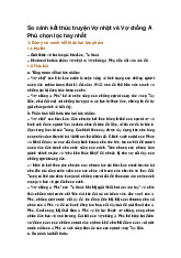 So sánh kết thúc truyện Vợ nhặt và Vợ chồng A Phủ chọn lọc hay nhất